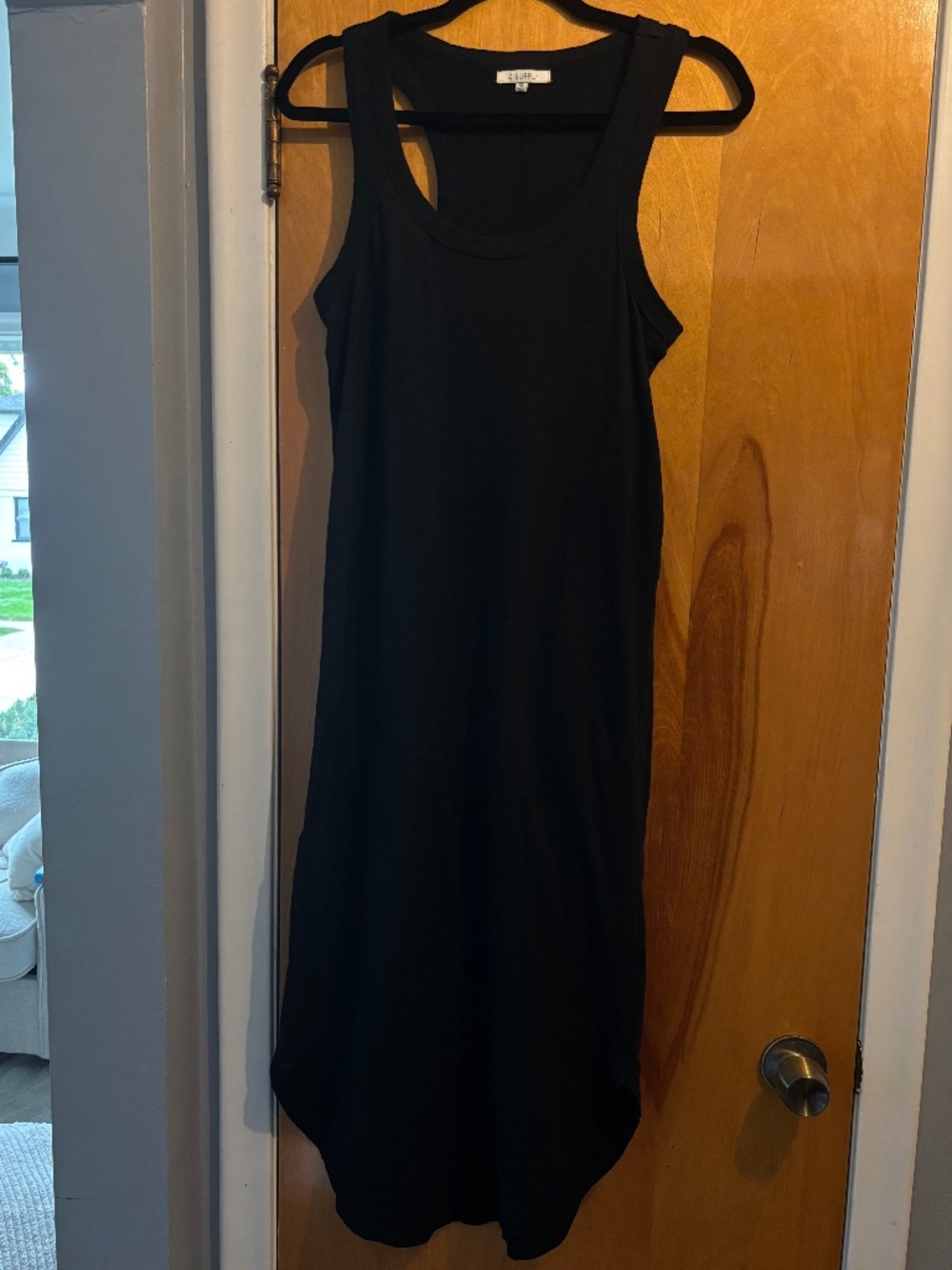 Z supply black midi dress